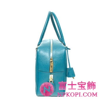 プラダ（PRADA）SAFFIANO LUX　レディースハンドバッグ　オタニオブルー　BL094F-NZV-491 